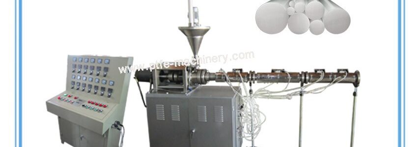 Push plunger press machine for PTFE teflon rod