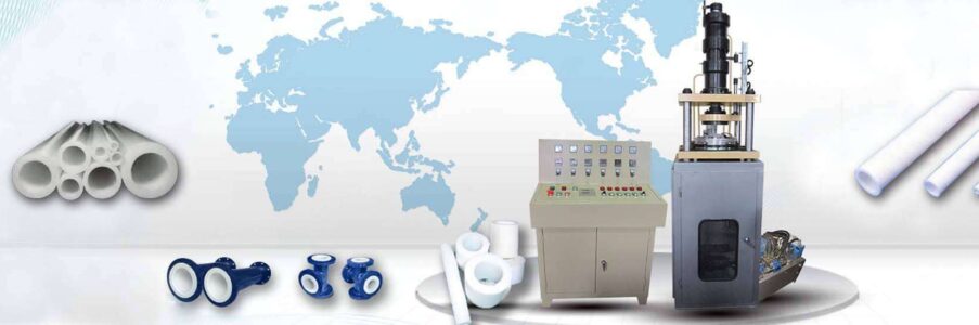 An extrusion machine for PTFE