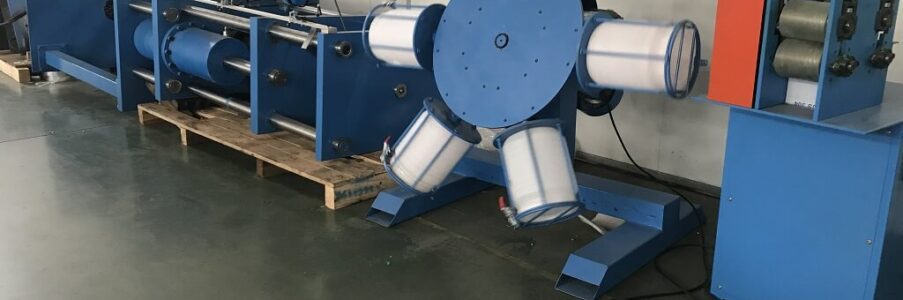 PTFE 6-barrel powder mixer