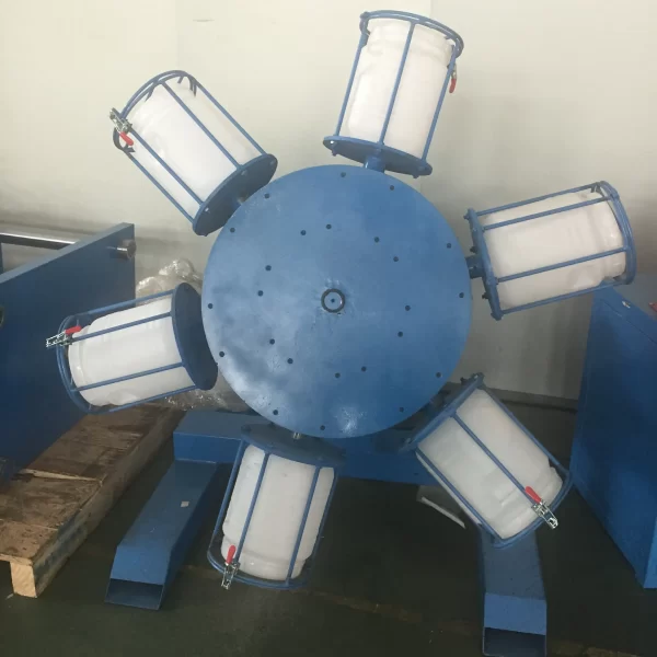 PTFE Mixer: Six Barrel Dry Powder Blender for Industrial Use - Image 3