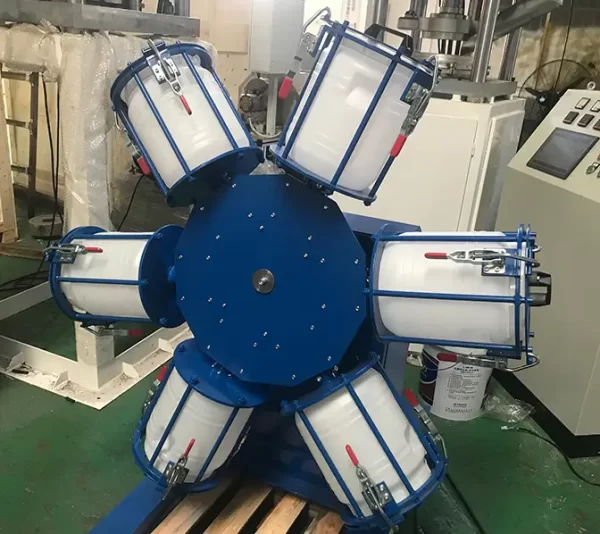 PTFE Mixer: Six Barrel Dry Powder Blender for Industrial Use - Image 4