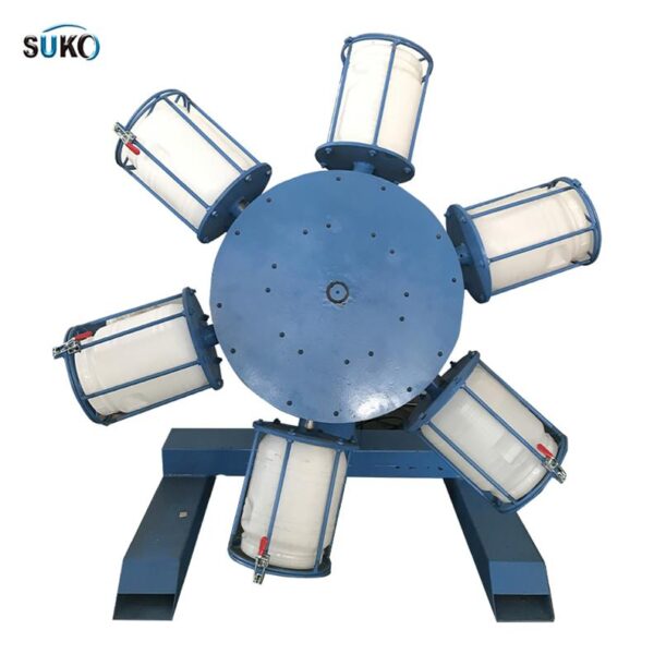 6 Barrel Powder Mixer