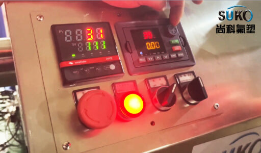 Precautions for use of PTFE processing machines