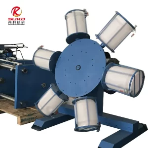 PTFE Mixer: Six Barrel Dry Powder Blender for Industrial Use
