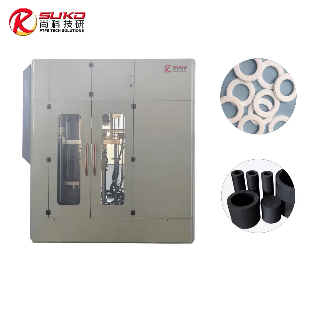 Precision PTFE Press Molding Machine for Teflon Seals & Gaskets