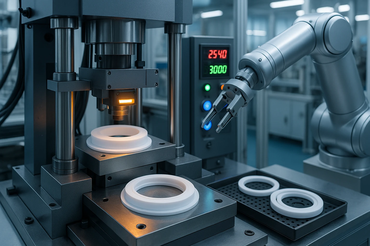 Top 5 Benefits of Using High-Precision Automatic PTFE Molding Machines in Manufacturing