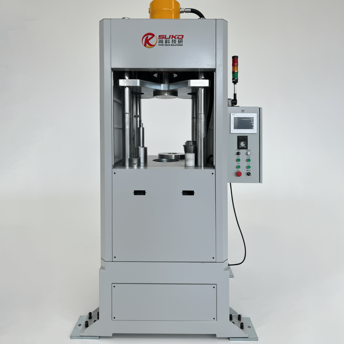 Dual-Action PTFE Bush Molding Machine for High Precision Parts