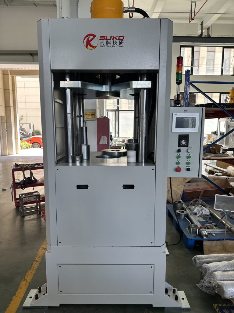Dual-Action PTFE Bush Molding Machine for High Precision Parts