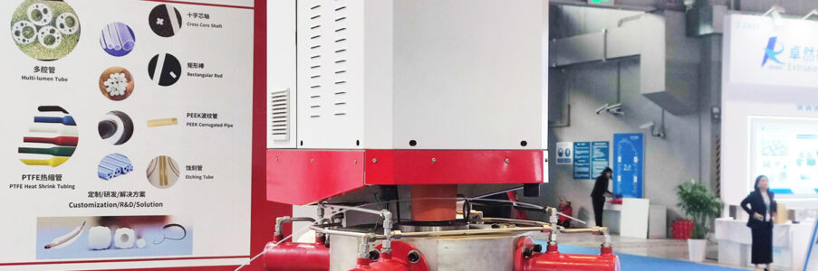 Medical PTFE Interventional Catheter Special Extrusion Line | High-Precision PTFE Extrusion Equipment for Medical Tubing