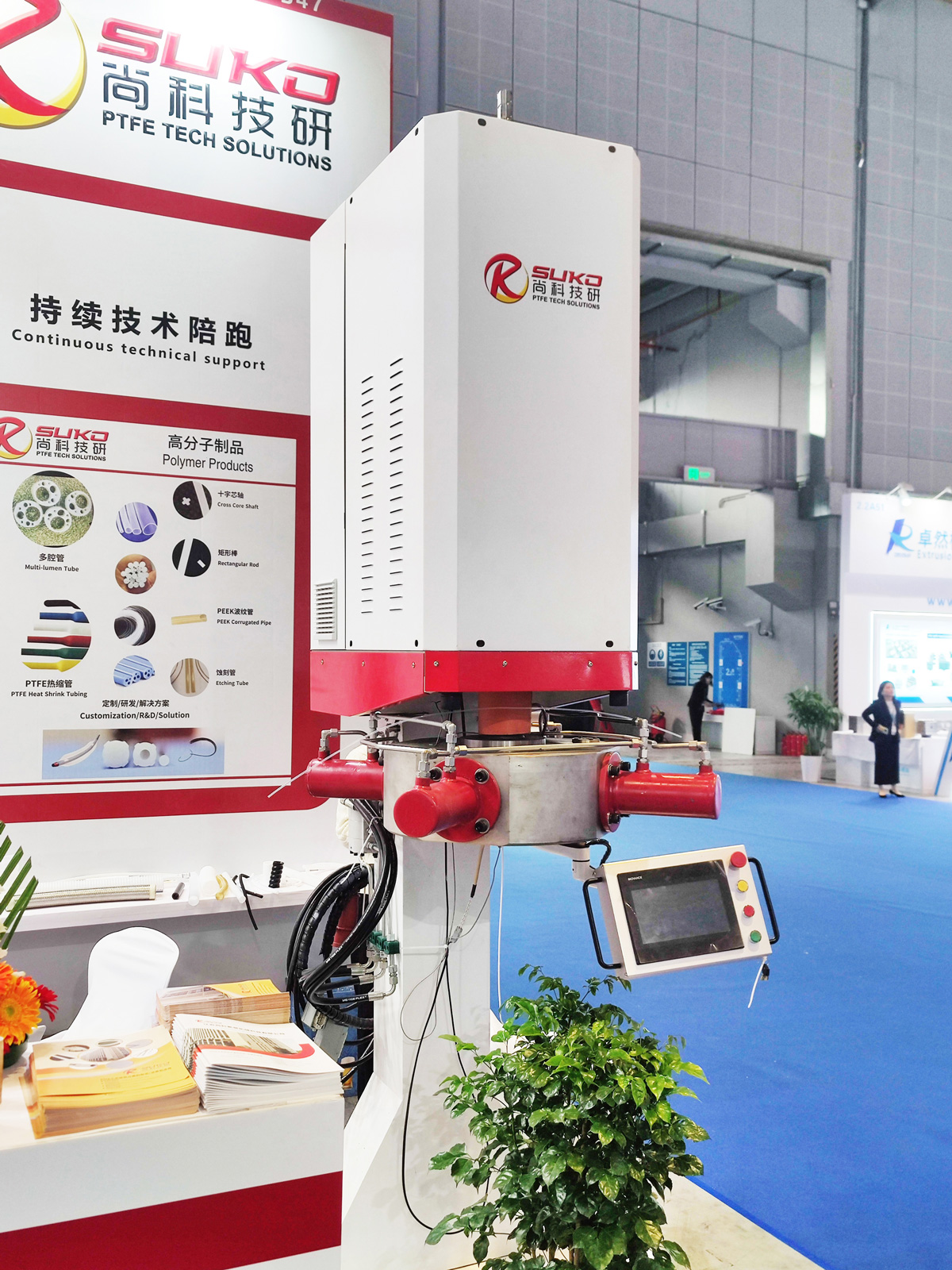 Medical PTFE Interventional Catheter Special Extrusion Line | High-Precision PTFE Extrusion Equipment for Medical Tubing