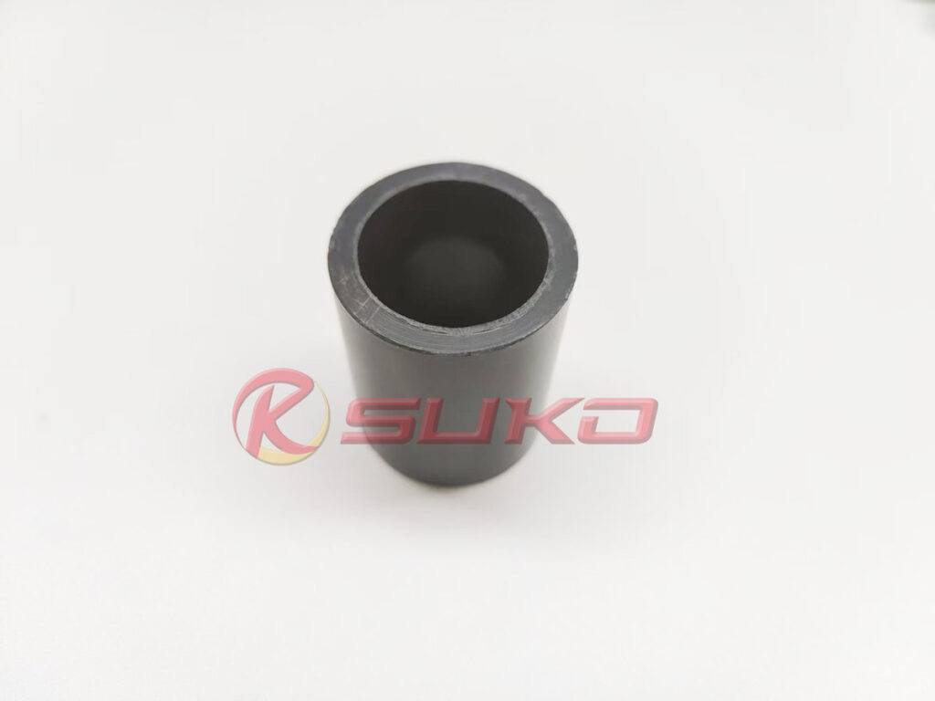 Carbon-filled-PTFE-compression-molded-tube-produced-on-a-SUKO-molding-line